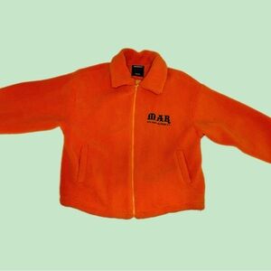 Aelfric Eden Orange Fluffy Sherpa Jacket